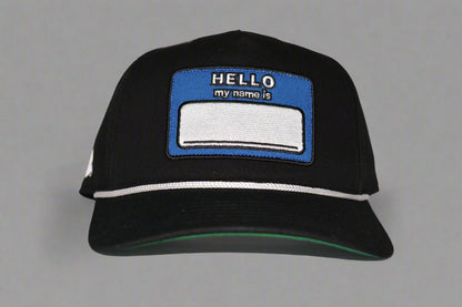 "Hello My Name Is ..." Cap